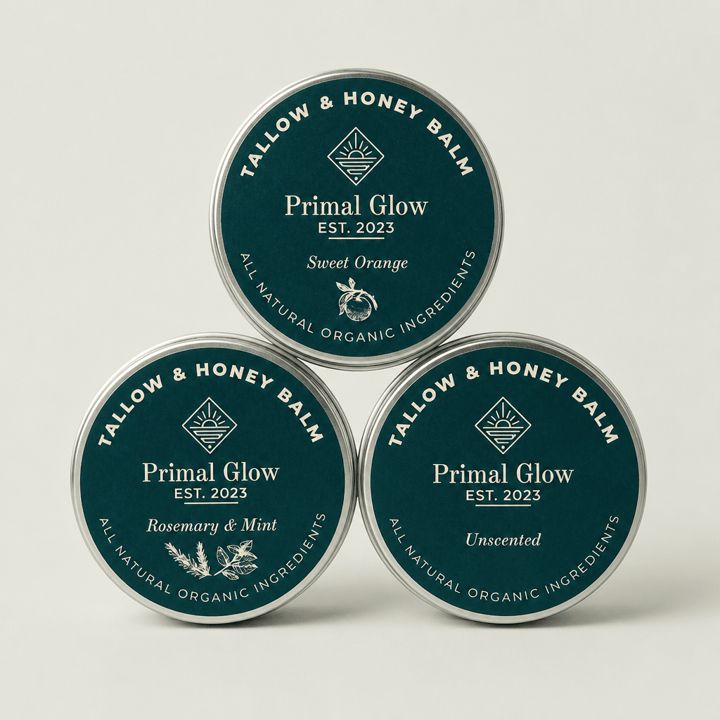 Tallow & Honing Hydraterende Balsem (30 ml) - Primal Glow