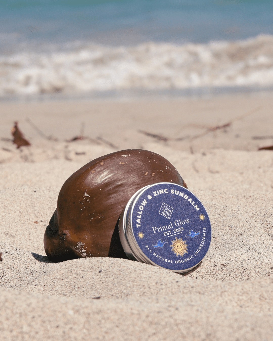 Tallow & Zink Zonnebalsem (SPF 50) - Primal Glow